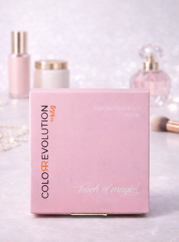 Color Revolution eyeshadow 6 in 1 nude - touch of magic