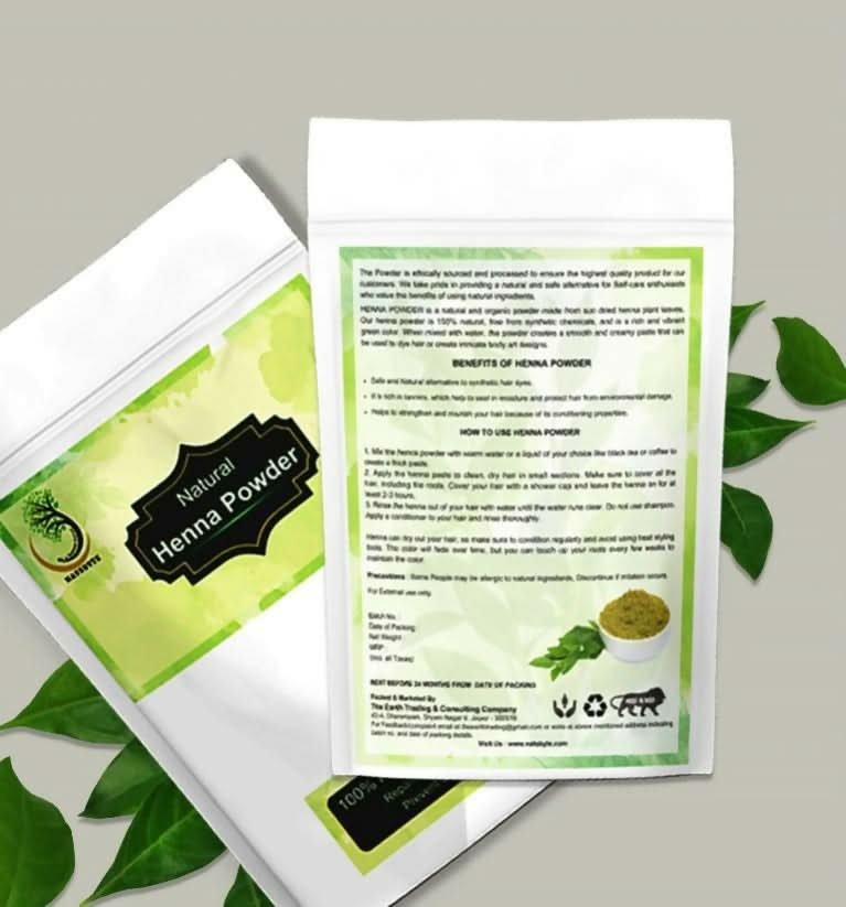 The Earth Trading Rajasthani Mehndi Powder (250 g) The Earth Trading company