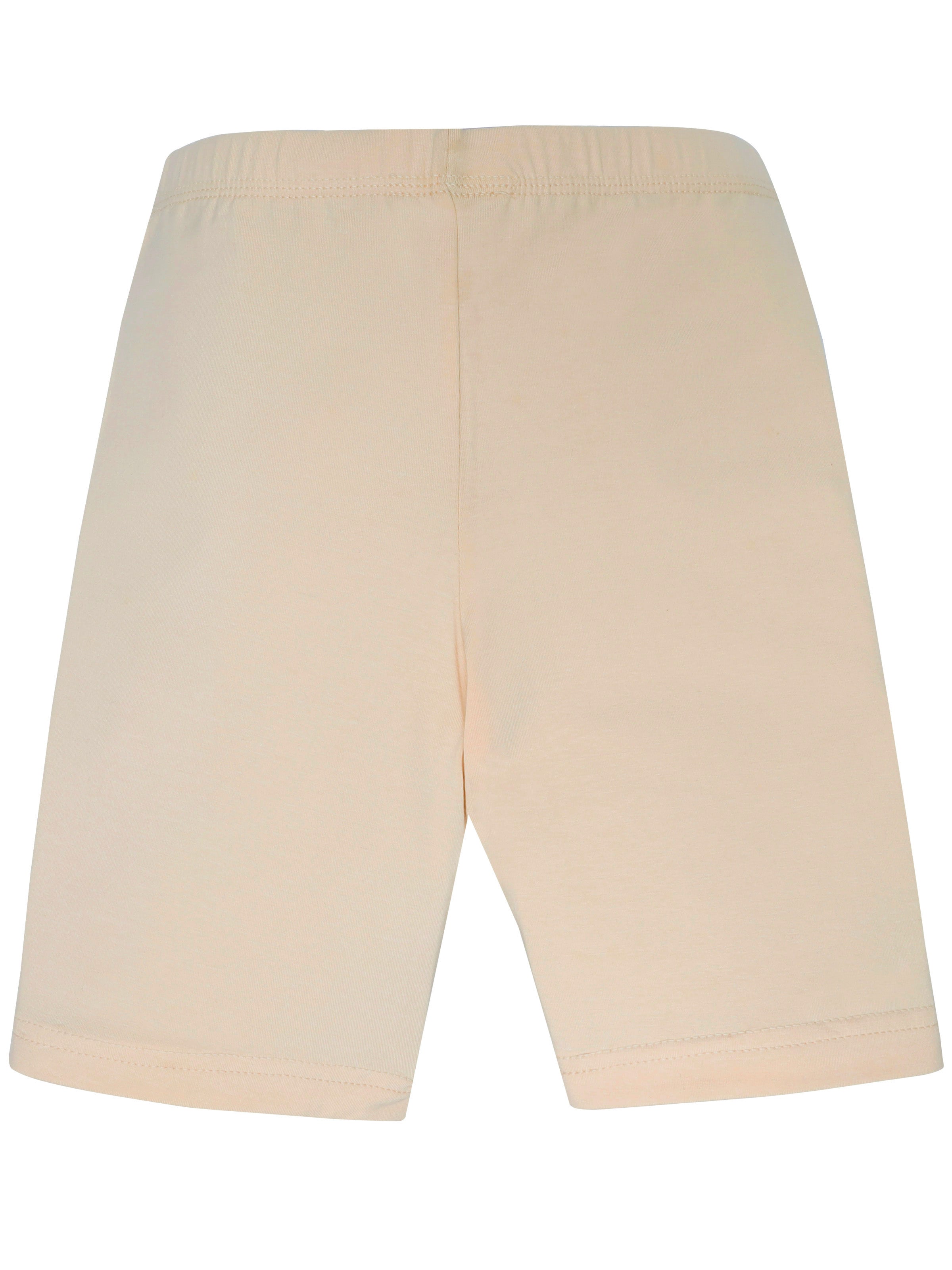 D'chica Essentials Assorted Solid Skin Lycra Cycling Shorts – Comfort, Flexibility, and Style! | Color (Skin) Dchica Fashion Lifestyle