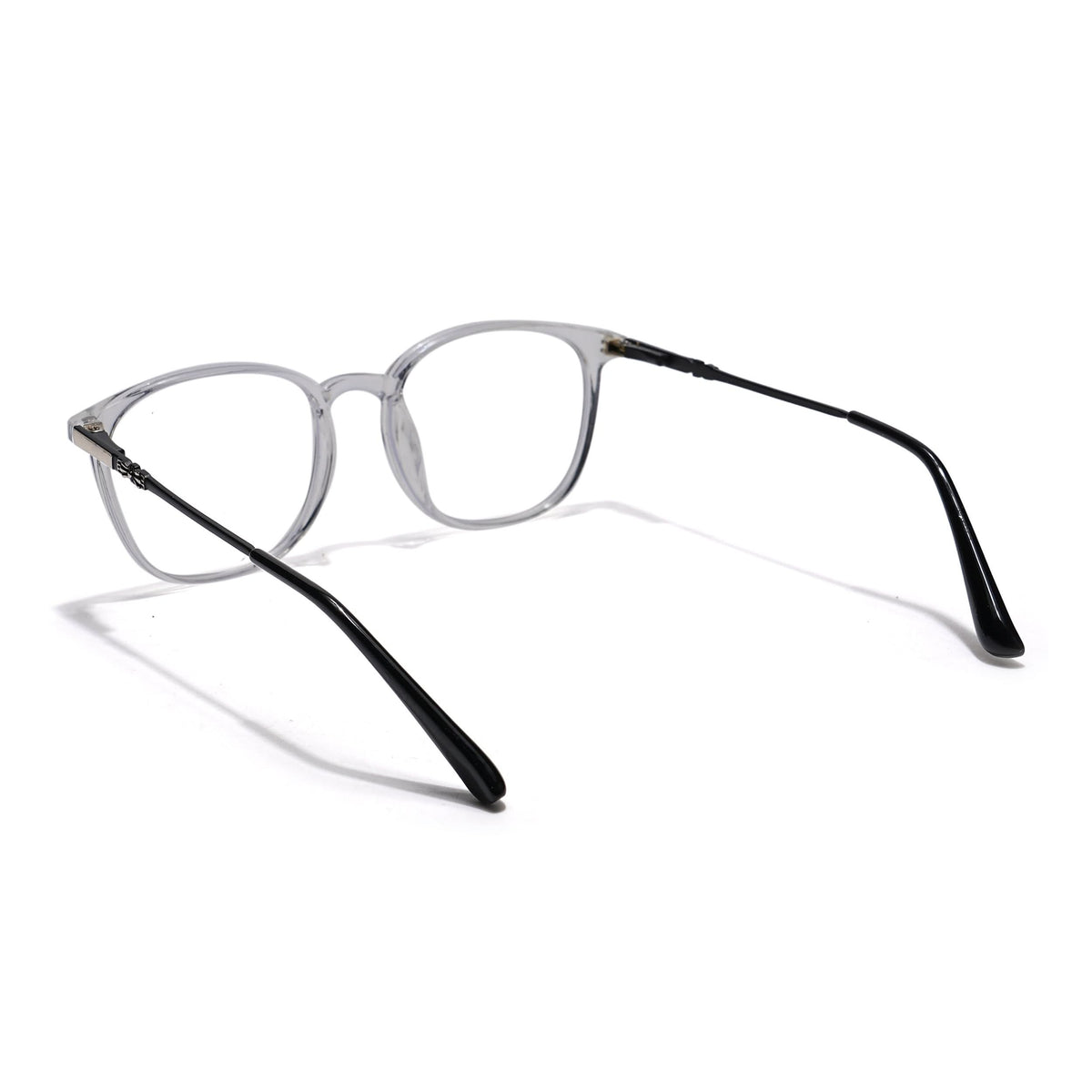 Eyejack Transparent Round Eyeglasses for Men and Women - view 3