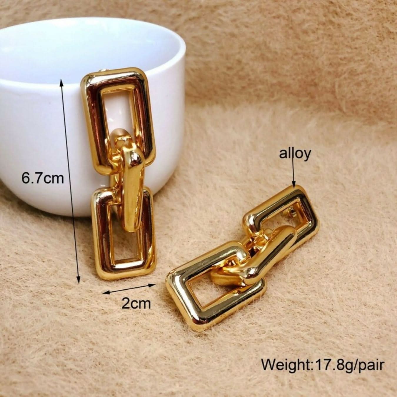 Modern Minimalist Earrings Combo Set of 2 Elegant Daily Wear Jewelry for Women pinapes