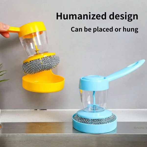 Handheld Soap Dispenser With Scrub (1 Set) HP DD