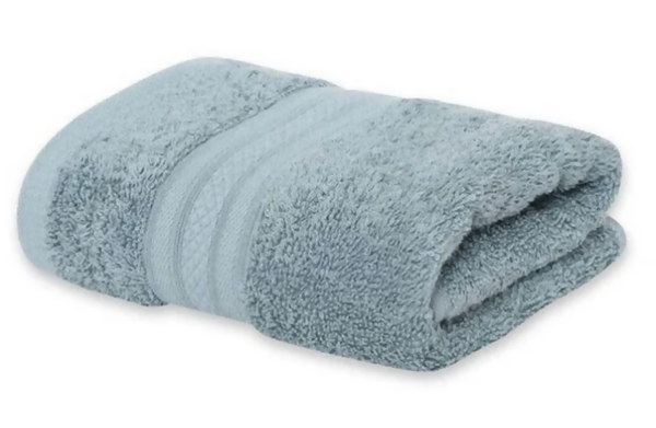 The Earth Trading Bamboo Fiber Hand Towel - (Cadet Blue) The Earth Trading company