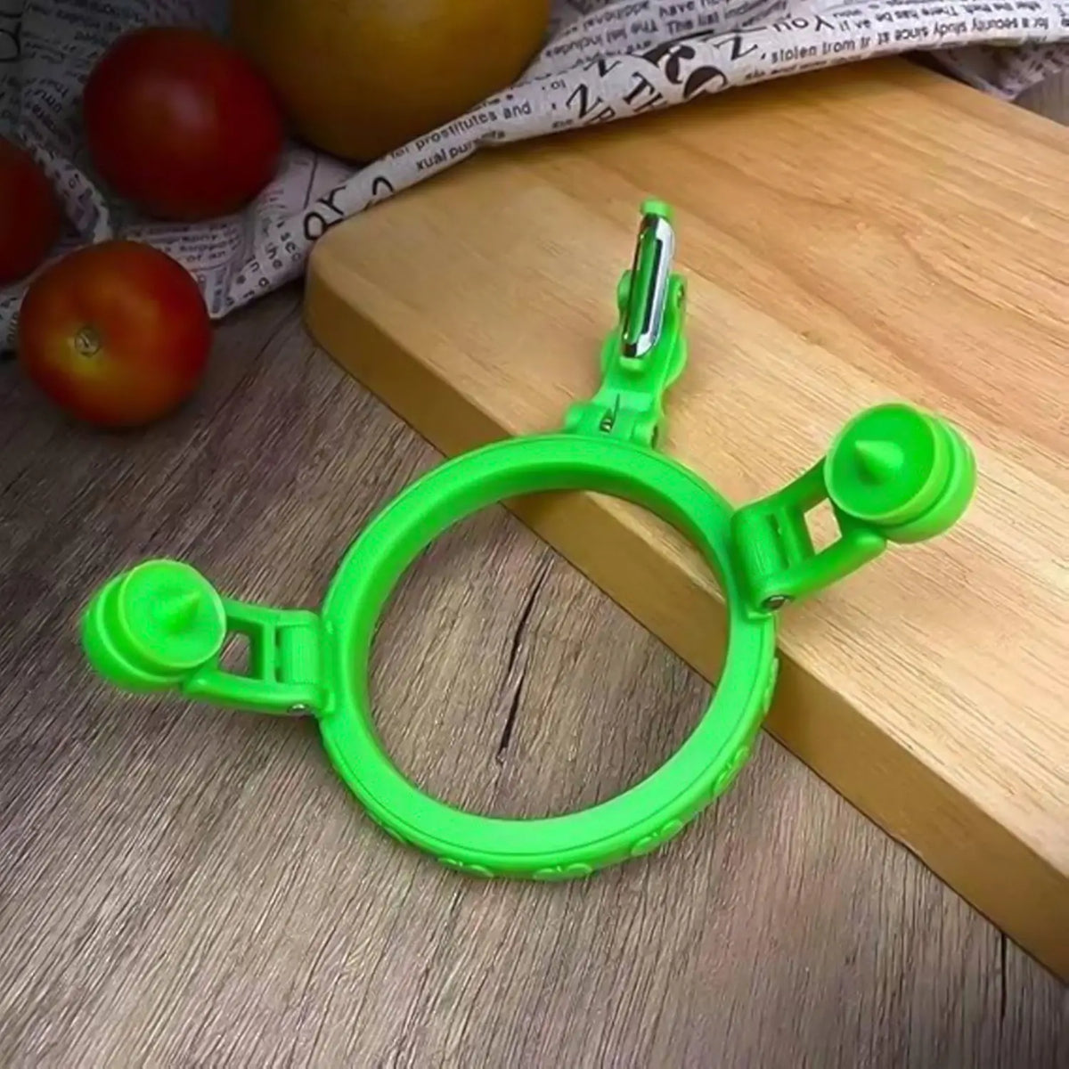 Adjustable Apple Peeler Cutter With Holder Ring HP DD
