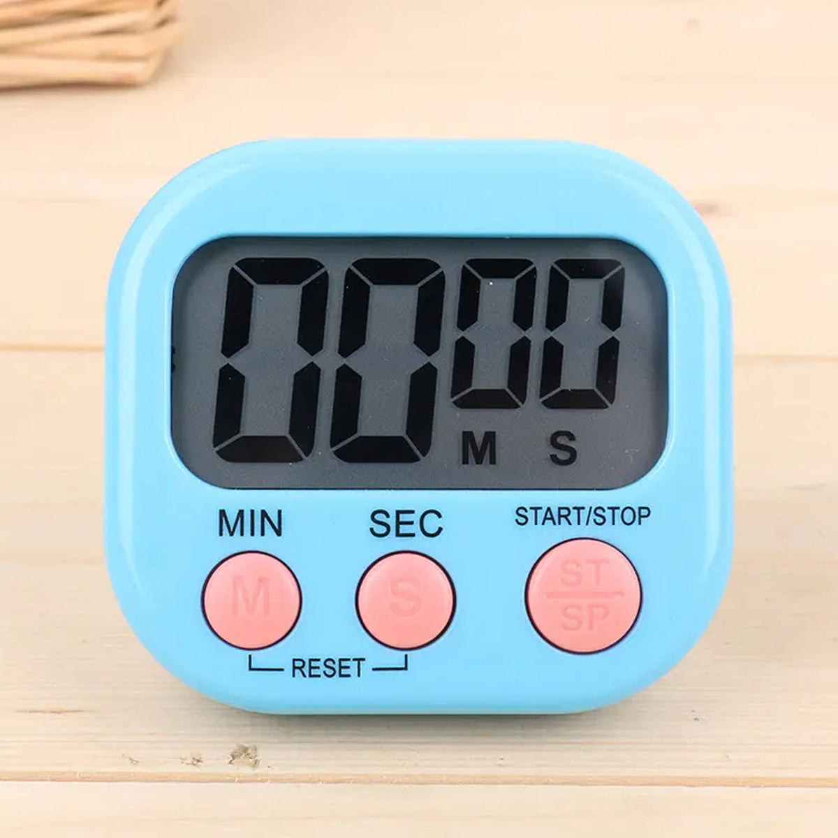 Digital Kitchen Timer Clear Big Digits 0-99 Min For Cooking Office Clock HP DD