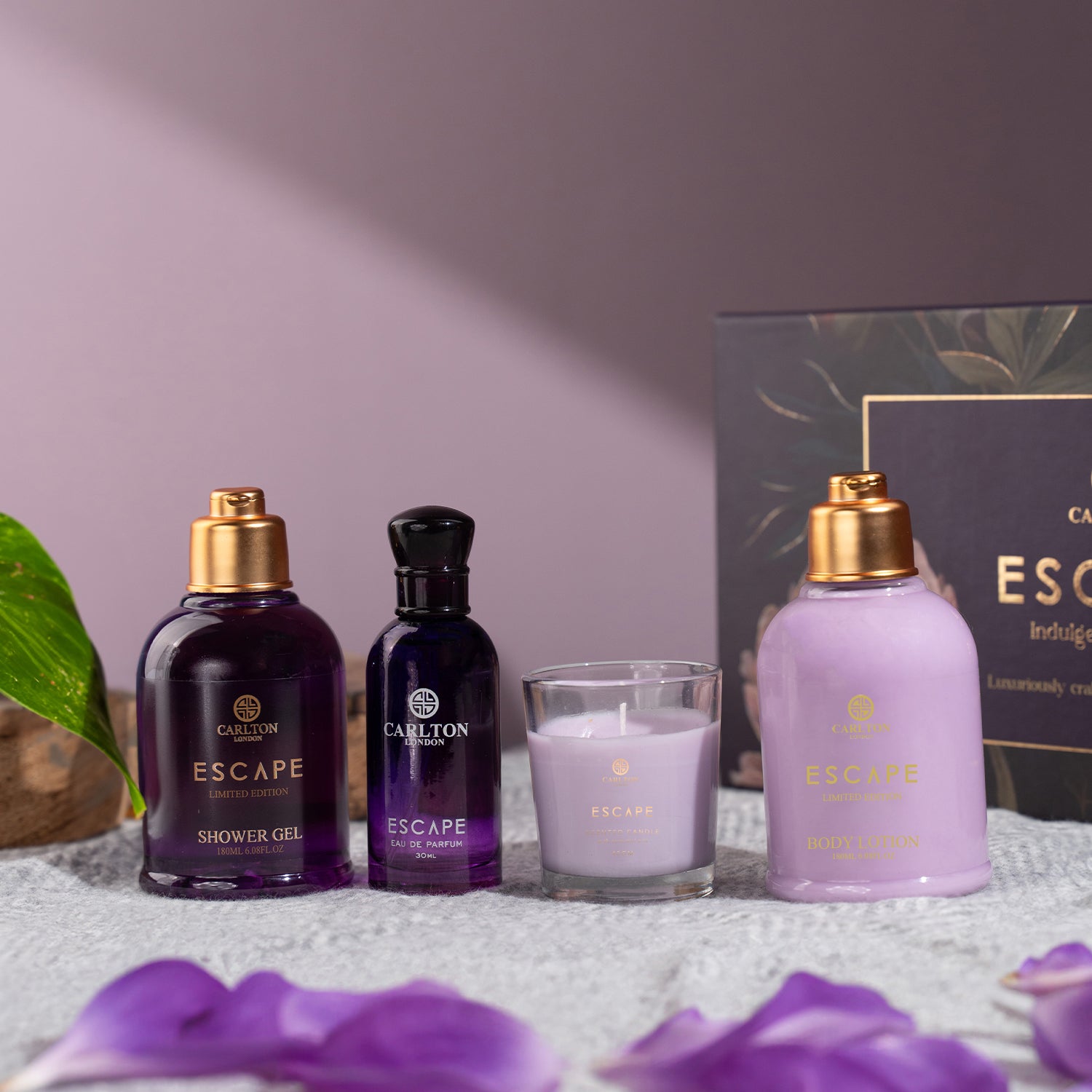 Escape: Women's Bath & Body Gift Set of 4 - CLPLG026