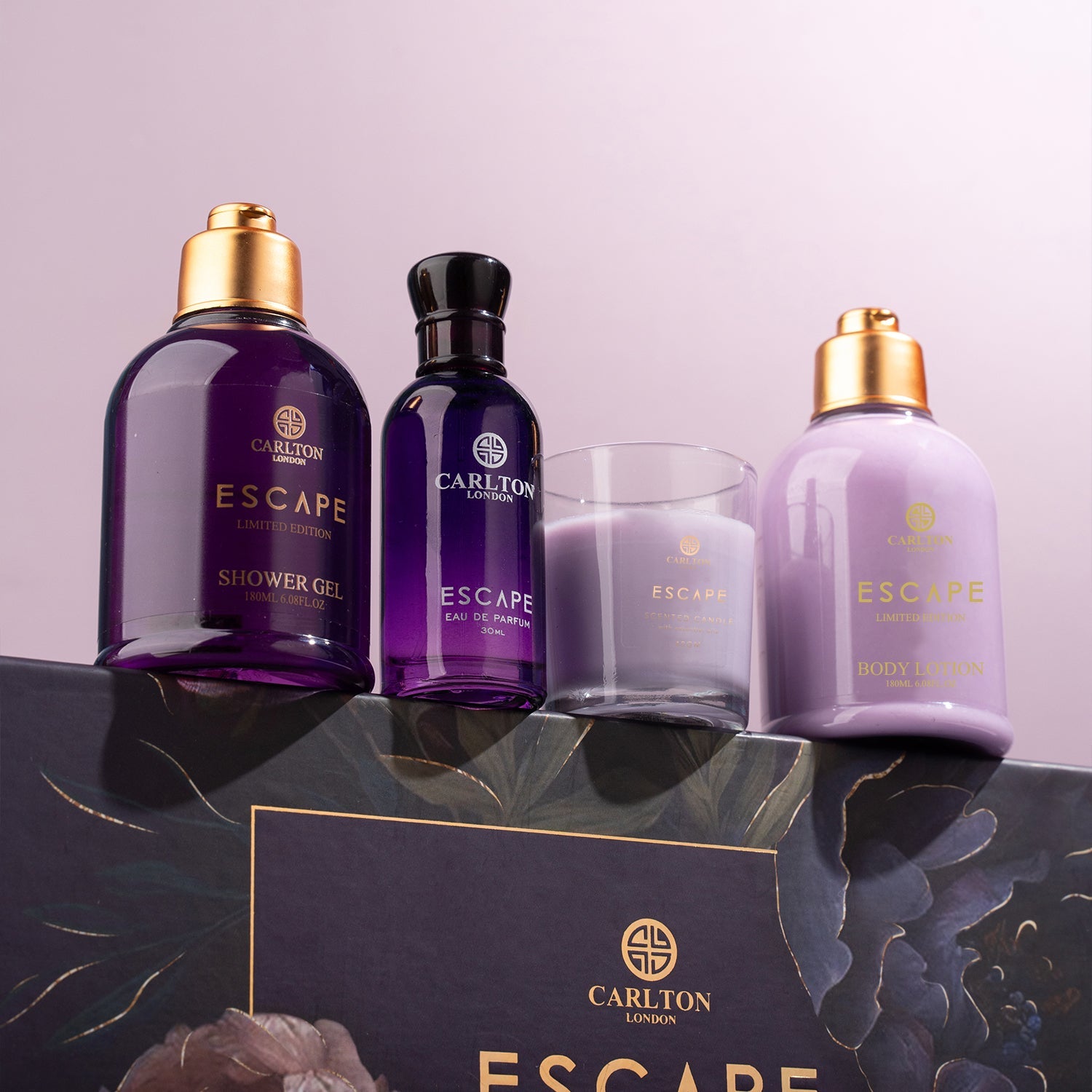 Escape: Women's Bath & Body Gift Set of 4 - CLPLG026