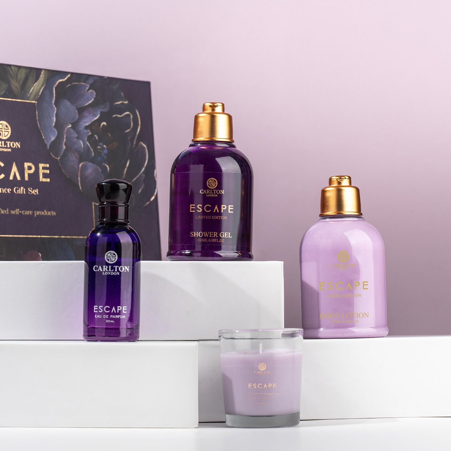 Escape: Women's Bath & Body Gift Set of 4 - CLPLG026