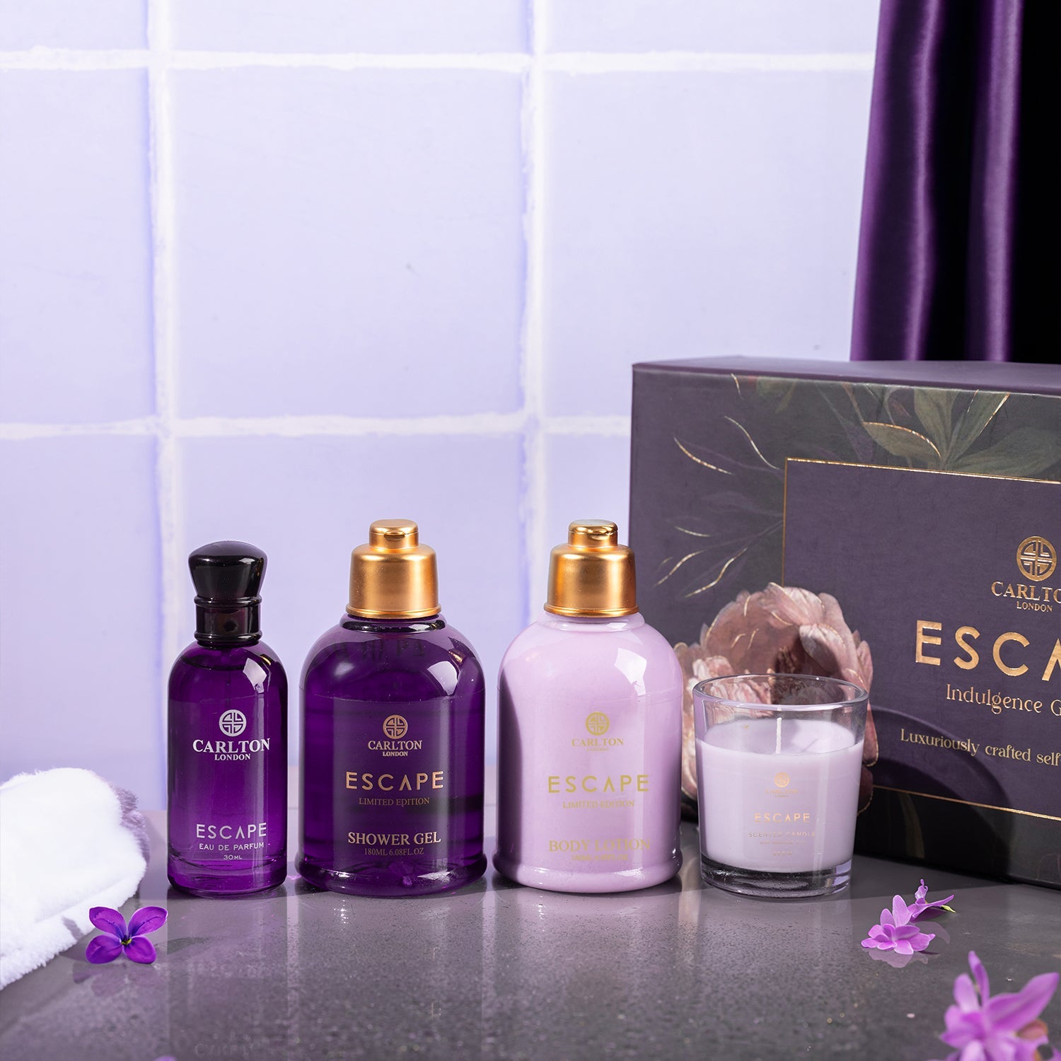 Escape: Women's Bath & Body Gift Set of 4 - CLPLG026