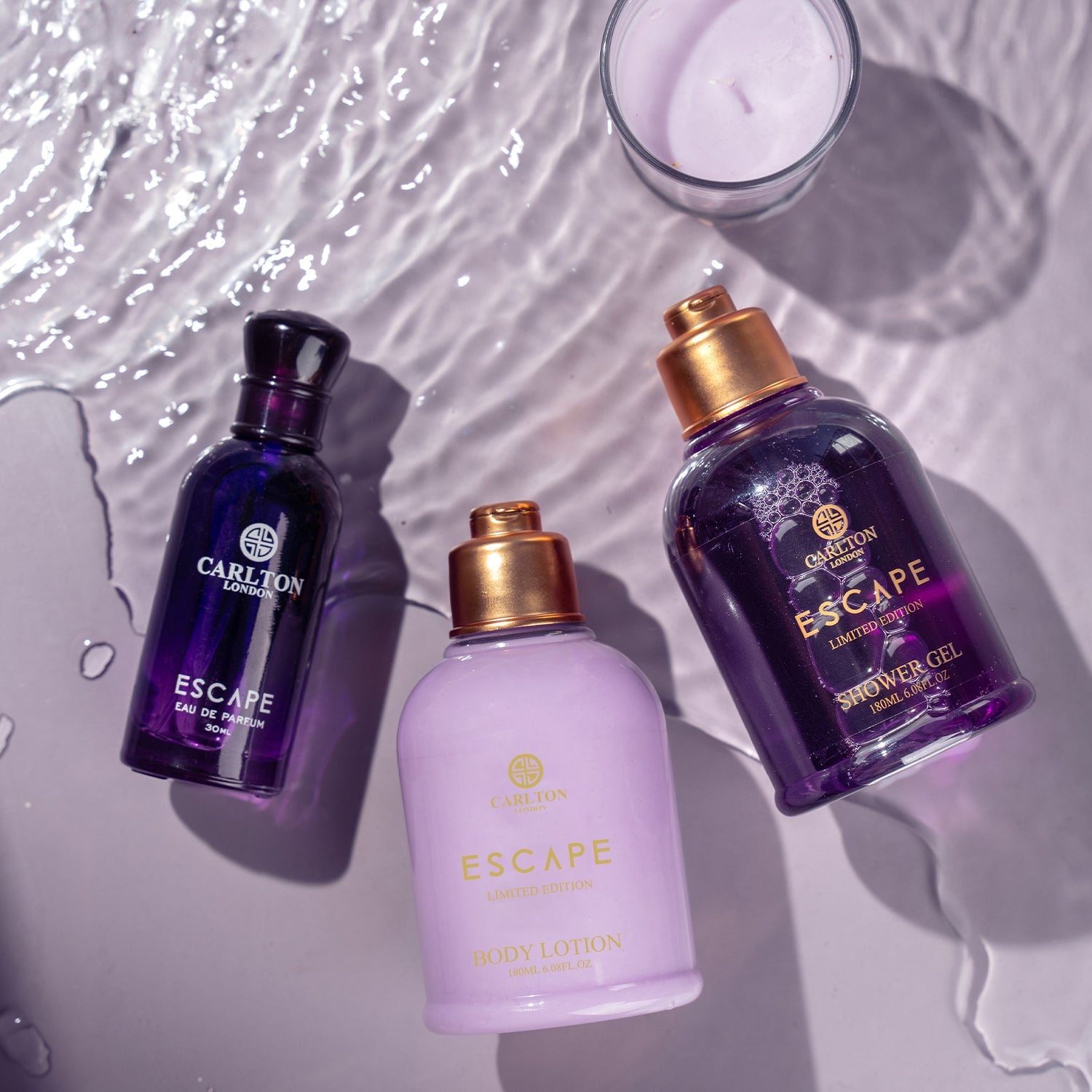 Escape: Women's Bath & Body Gift Set of 4 - CLPLG026