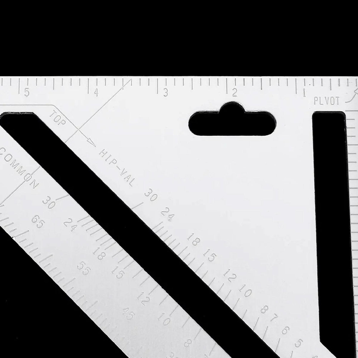 Light Weight Double Side Scale Triangle Measurement Hand Tool HP DD