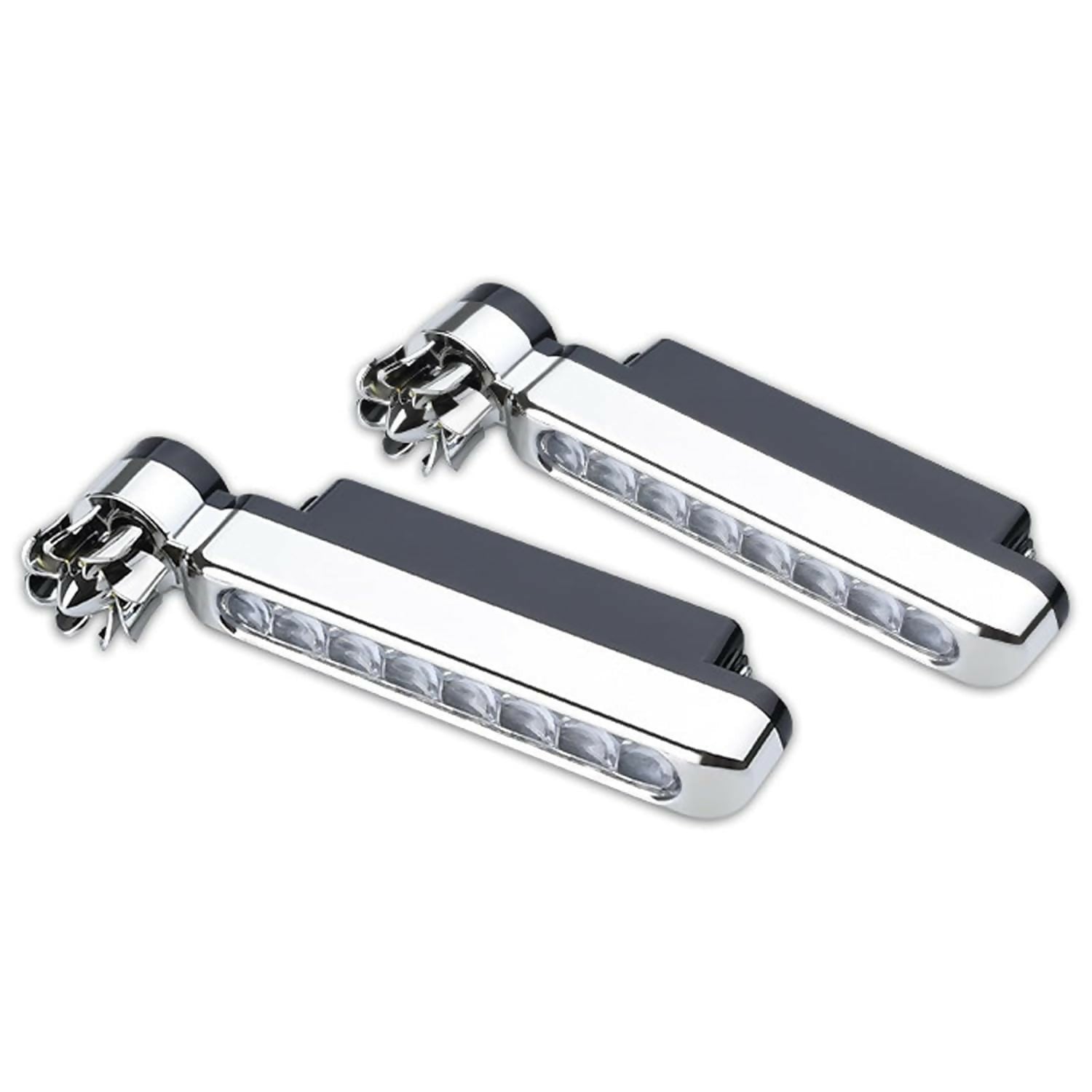 2PCS Universal Wind Power Car LED DRL Fog & Decorative Lights