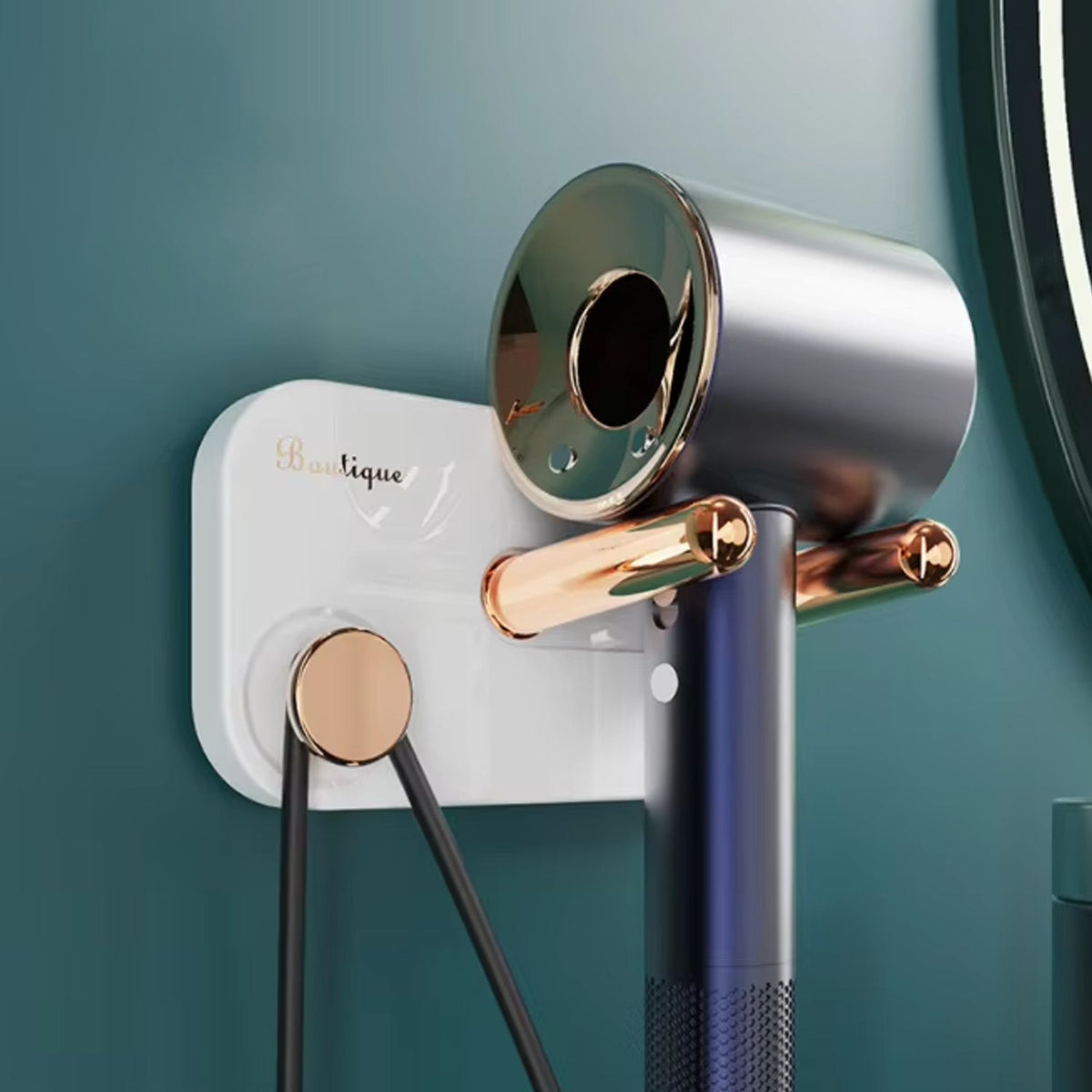 Hair Dryer Wall Mount Self Adhesive Hair Dryer Holder (1 Pc) HP DD