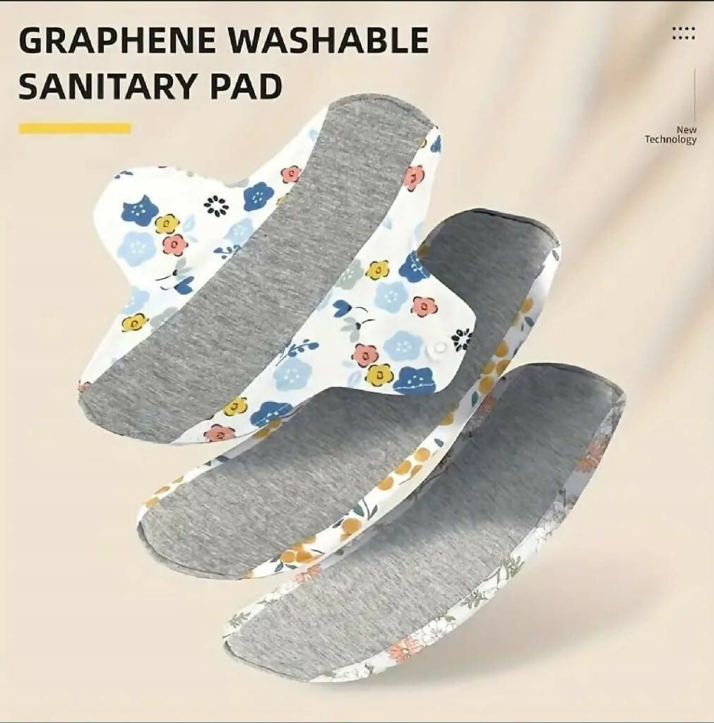 Reusable Cloth Sanitary Pad | Leakproof Heavy Flow (1 Pc)