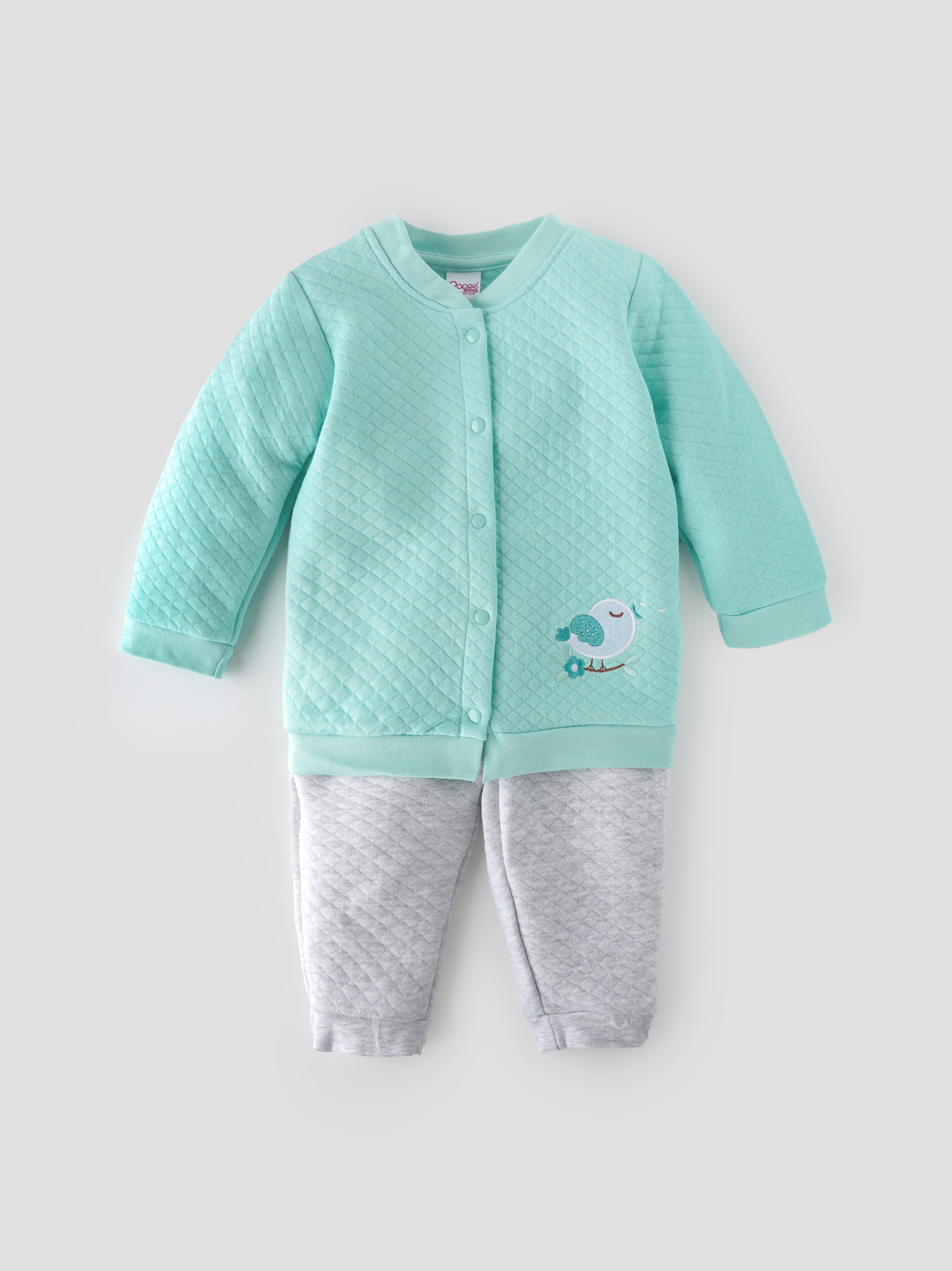 Popees Cozy & Stylish Fleece Winter Co-ord Set for Girls – Soft, Warm & Comfortable - Image 1