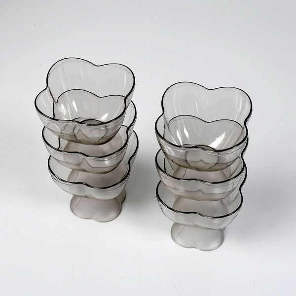 Glass Dessert & Ice Cream Serving Bowls – 6pcs