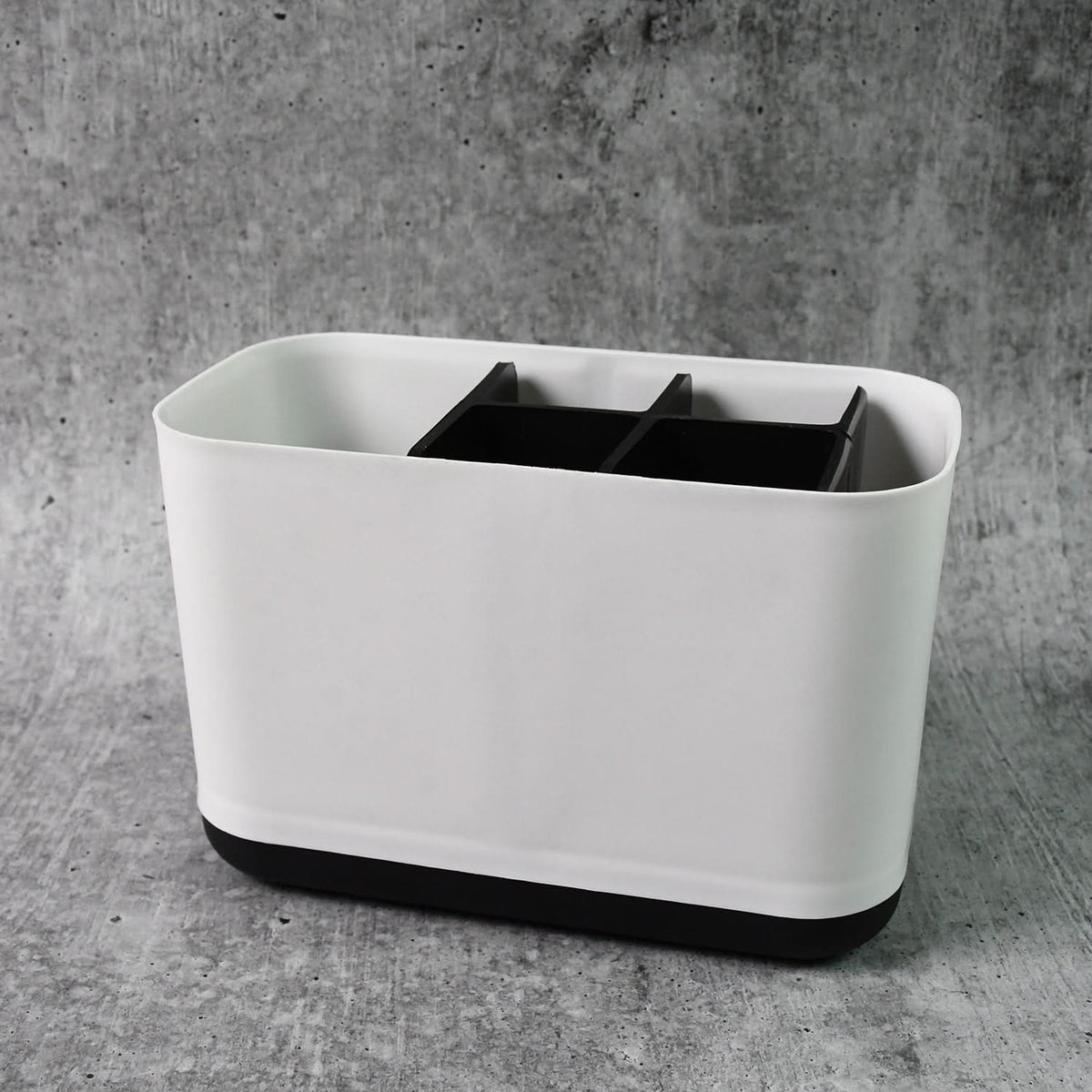 6 Compartment Multi Purpose Organizer Toothbrush Holder Stand Plastic Caddy (1 Pc) HP DD