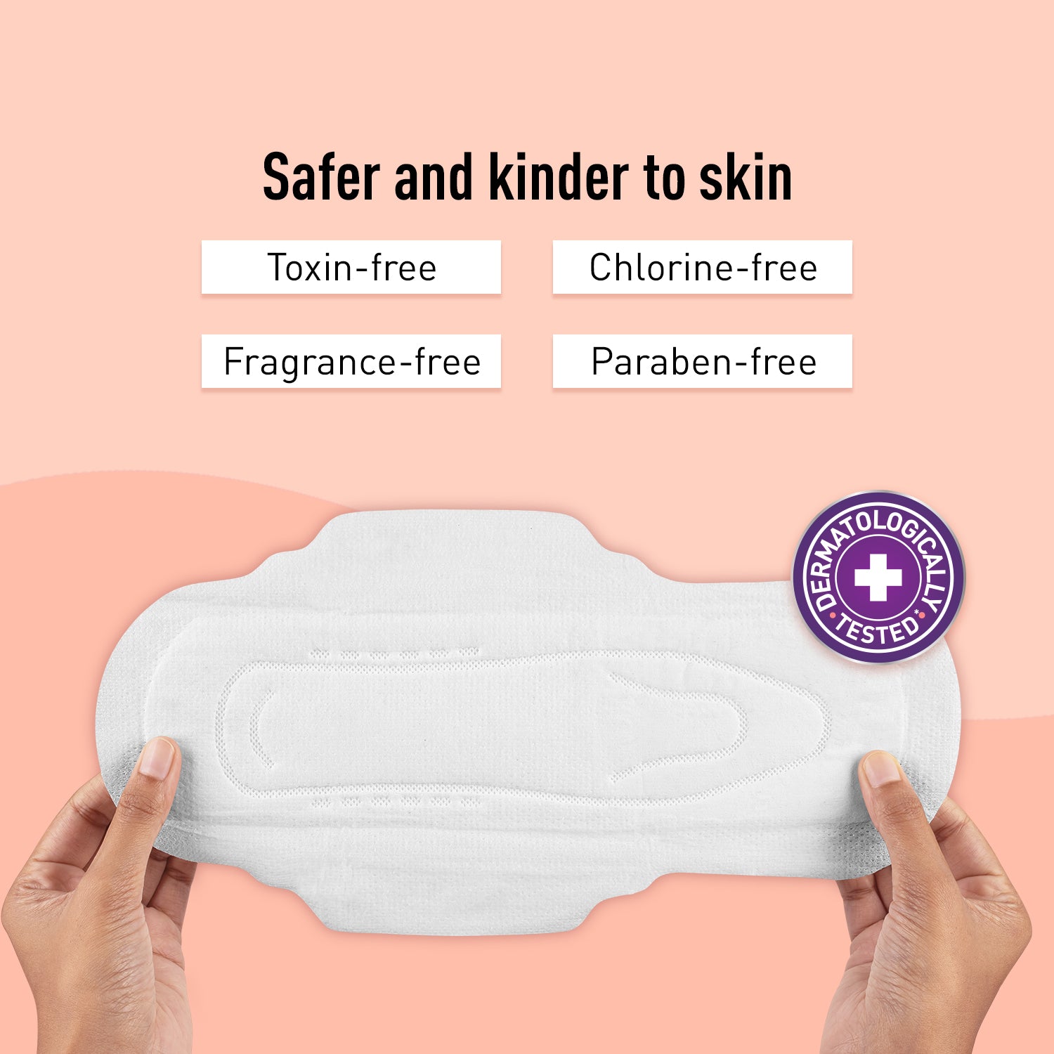 Sirona Cottony Soft Rash Free Sanitary Pads for Women - Pack of 10 (XL+ Size) | Ultra Soft & Breathable Top Layer | Highly Absorbent Core with Wide Coverage for Leakage Protection