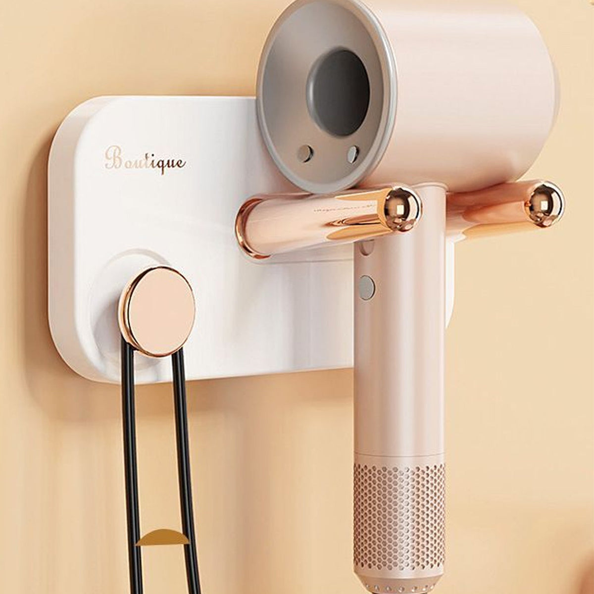 Hair Dryer Wall Mount Self Adhesive Hair Dryer Holder (1 Pc) HP DD