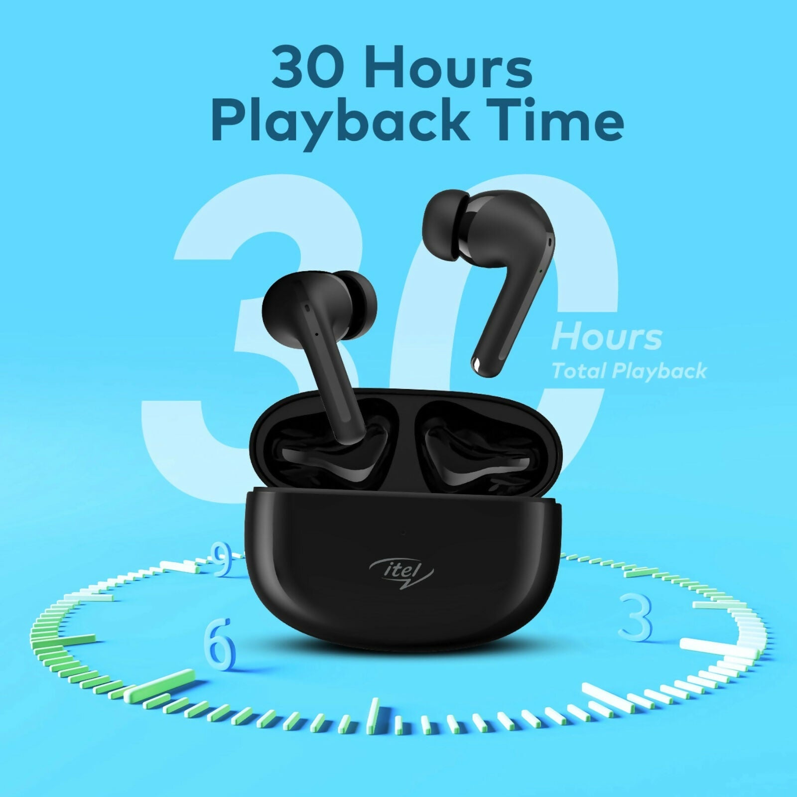 itel T31 Pro TWS Earbuds with Active Noise Cancellation & 45H Playback (Multicolor) LUCKY MOBILES & ELECTRONICS