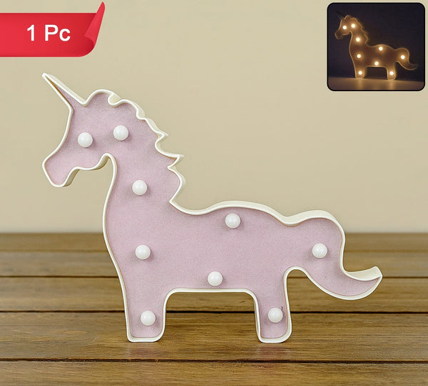 Magical Unicorn Shaped Led Decorative Night Light (1 Pc)