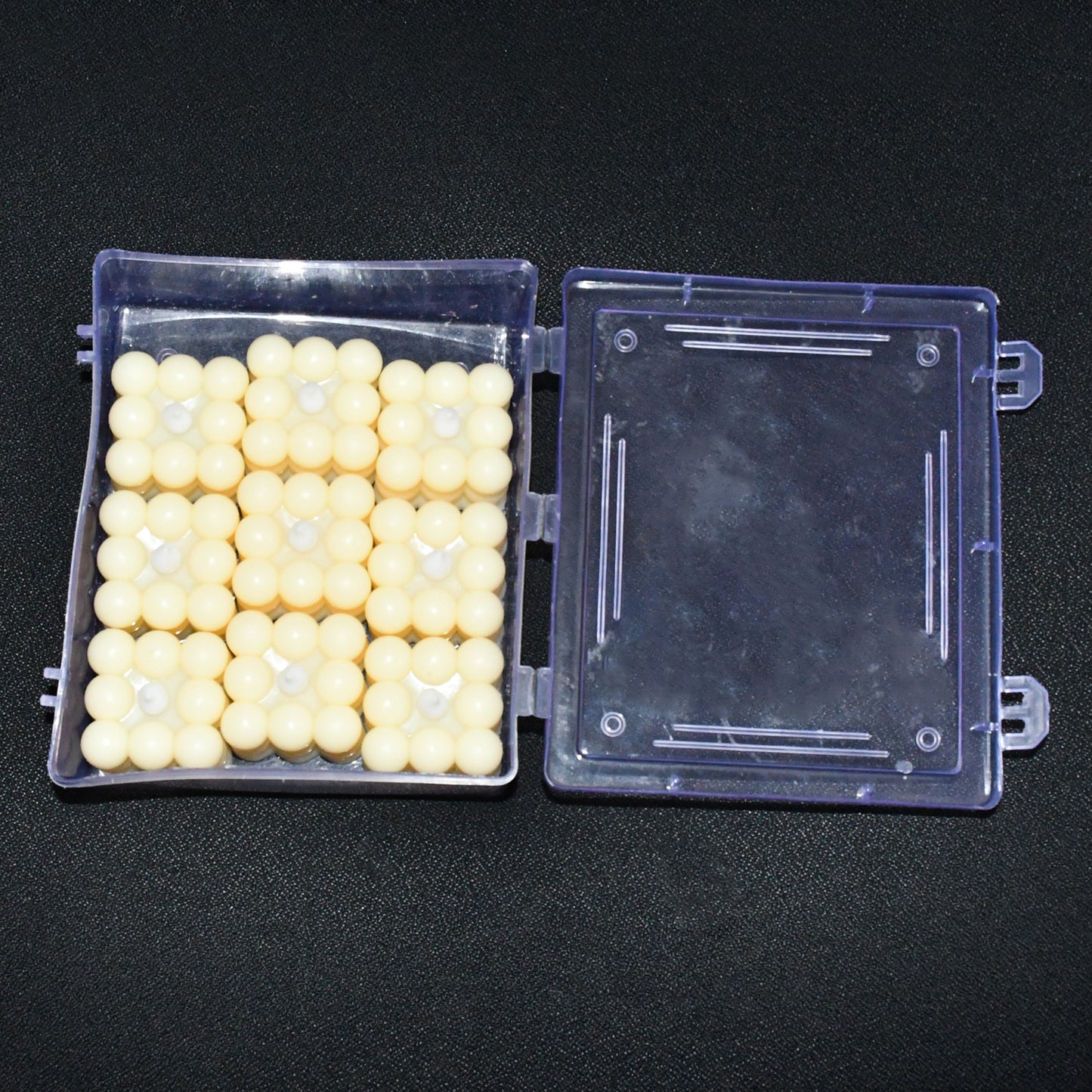 Decorative LED Bubble Candles – Flameless Tealight Candles with Warm Glow for Home (9 Pc Set)