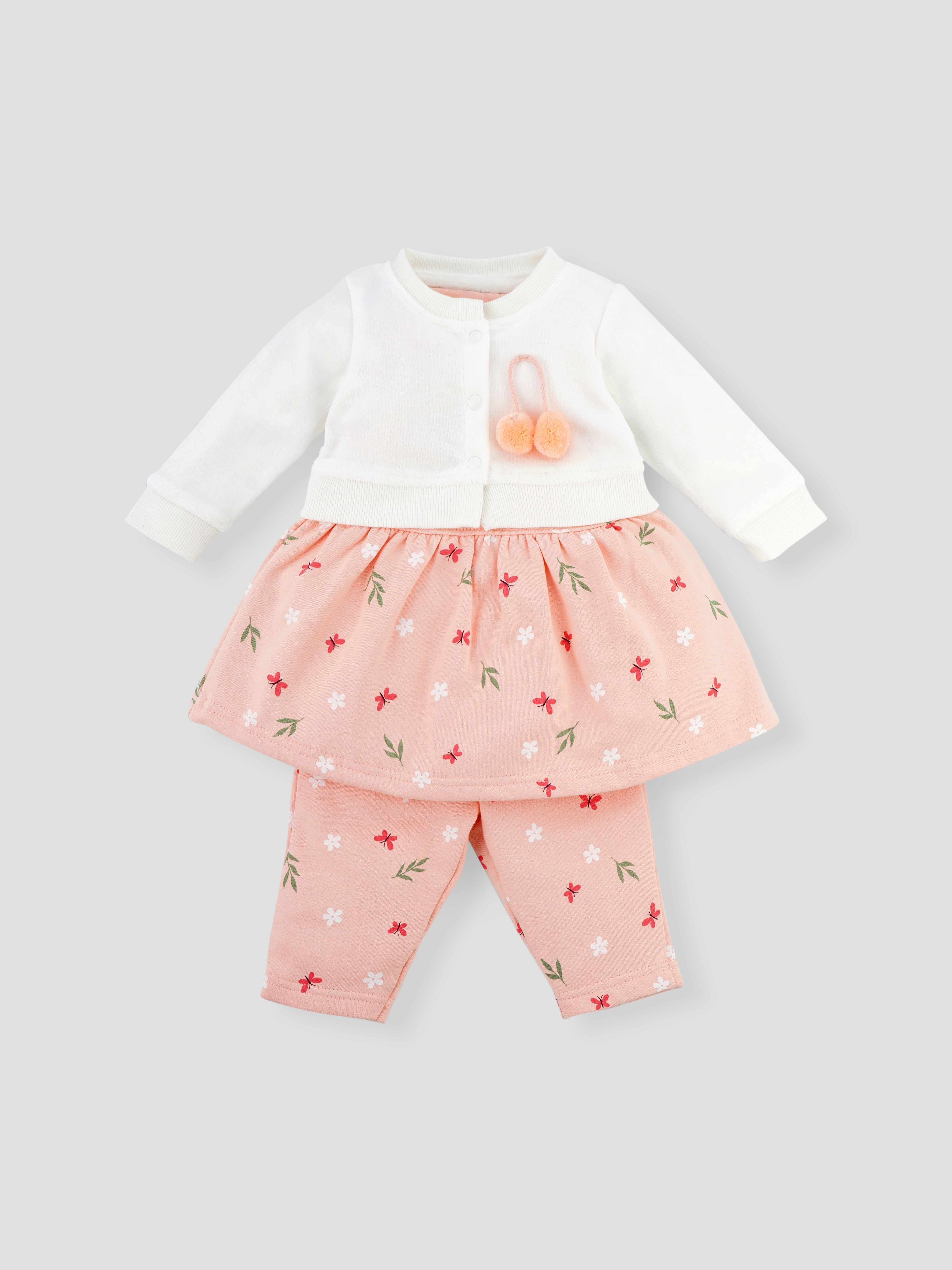 Popees Trendy & Comfy Winter Co-ord Set for Girls – Soft, Snug & Warm - Image 1