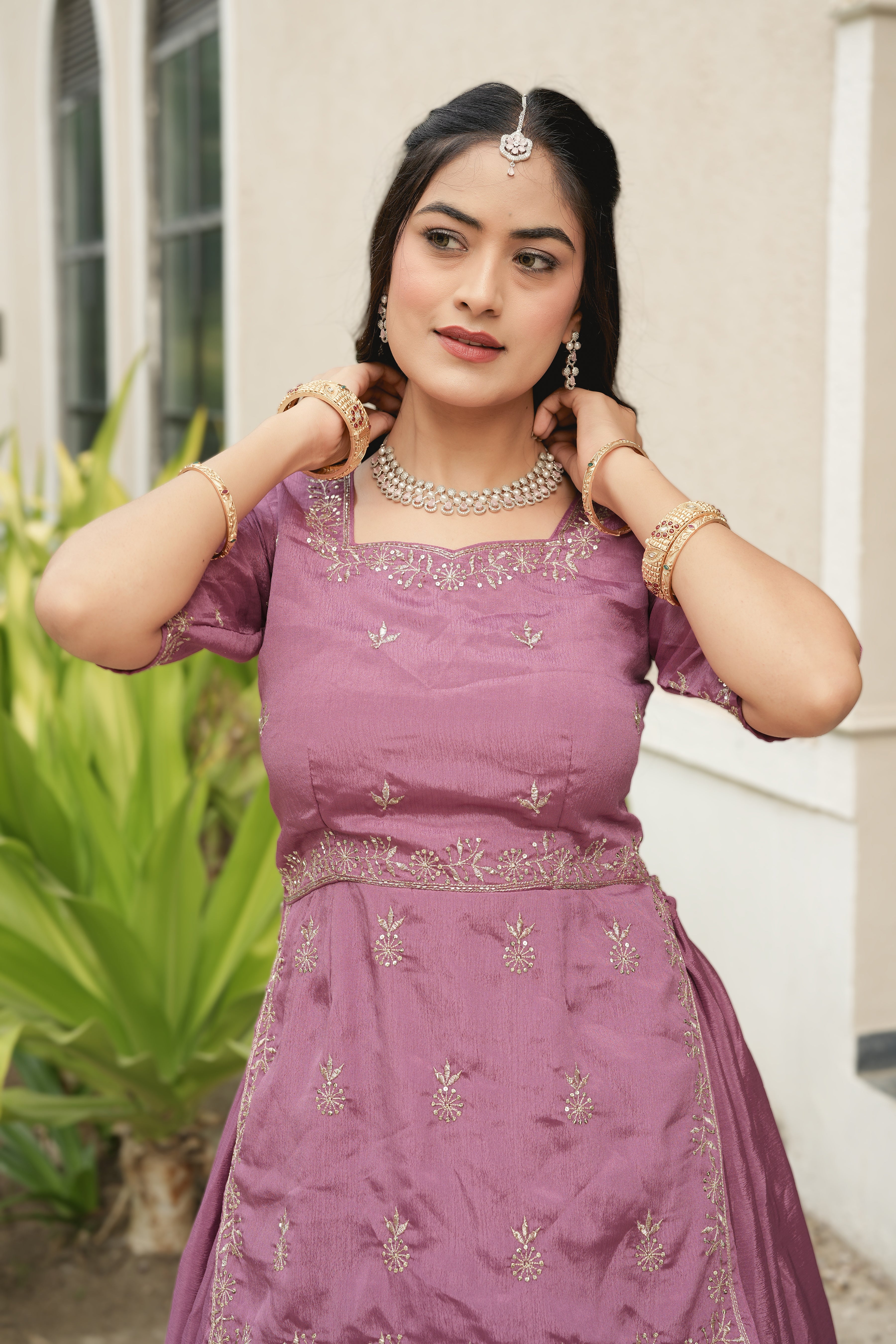 Stylish Embroidered Ethnic Sets