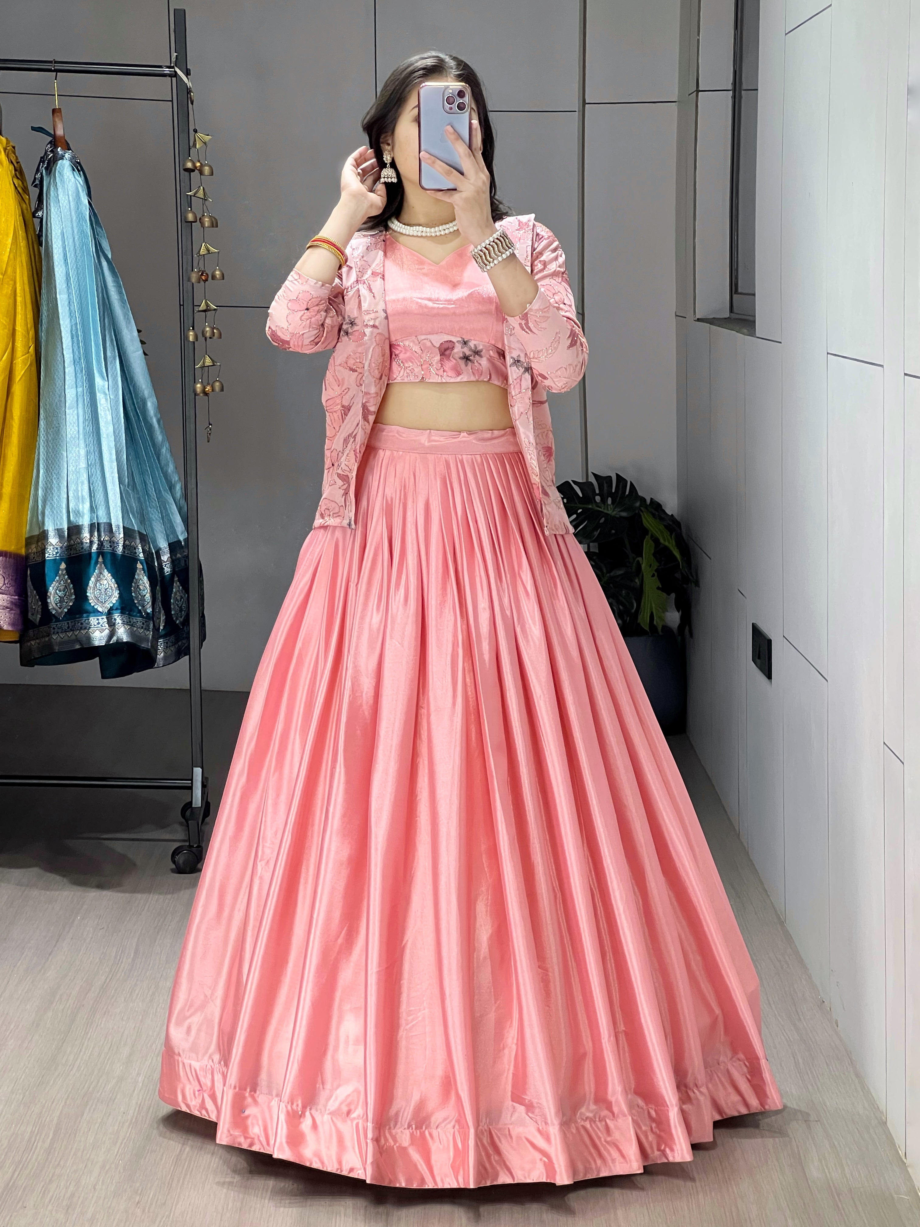 Premium New Embroidered Print Koti Sets