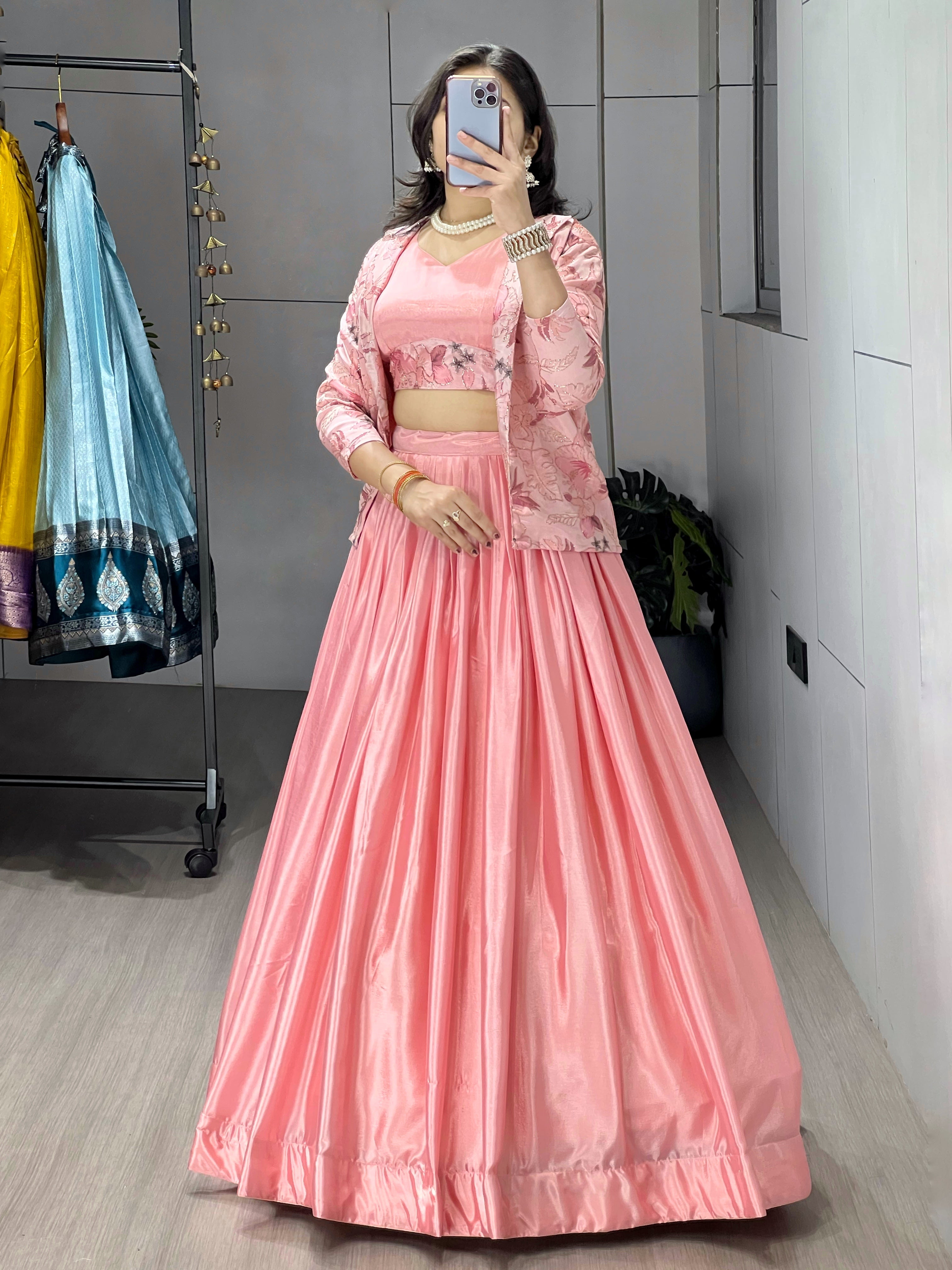 Premium New Embroidered Print Koti Sets