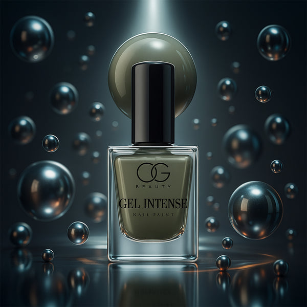 Og Beauty Pearl Grey Gel Intense Nail Polish Rich Pigmented Long-Lasting Gel Finish Nail Paint (1 Pc 10 Ml)