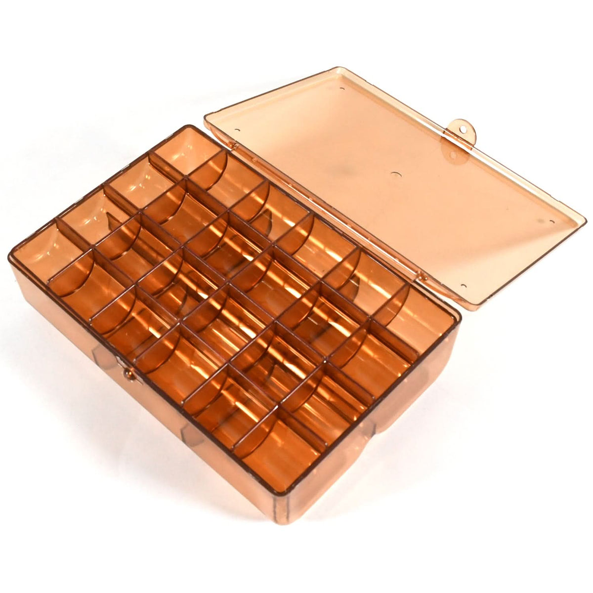 Acrylic 2-Layer Jewelry Organizer Box – 30 Compartments, Dustproof & Portable HP DD