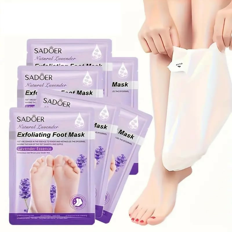 Foot Peeling Mask Dead Skin Remover for Soft, Smooth & Crack-Free Feet
