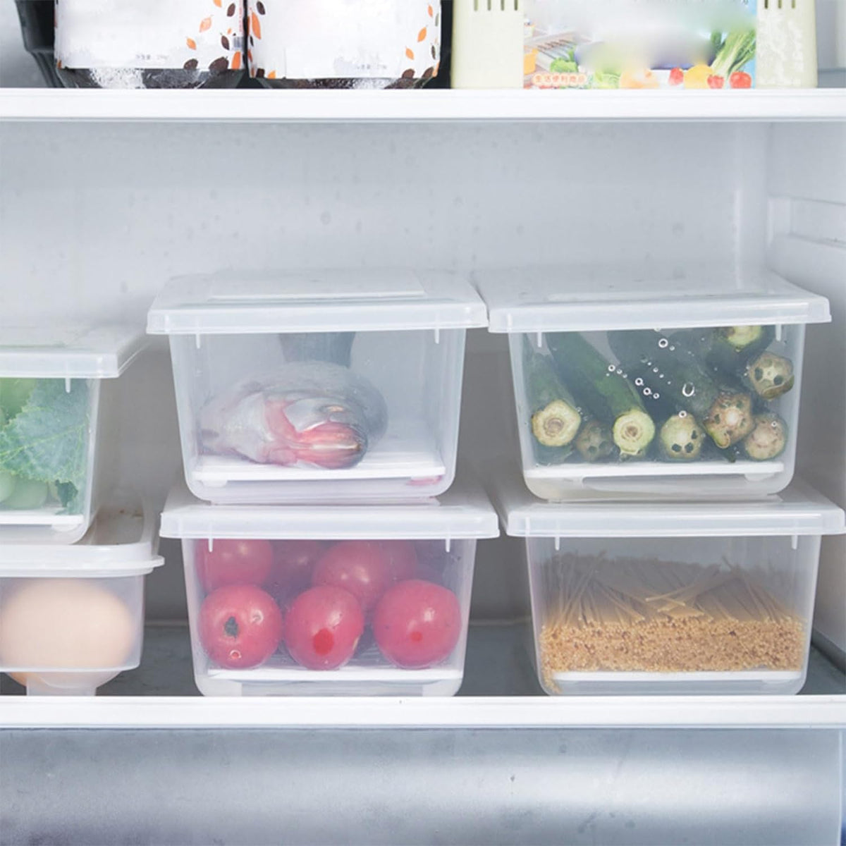 Food Storage Container With Removable Drain Plate And Lid 1500 Ml (Pack Of 1 Pc) HP DD