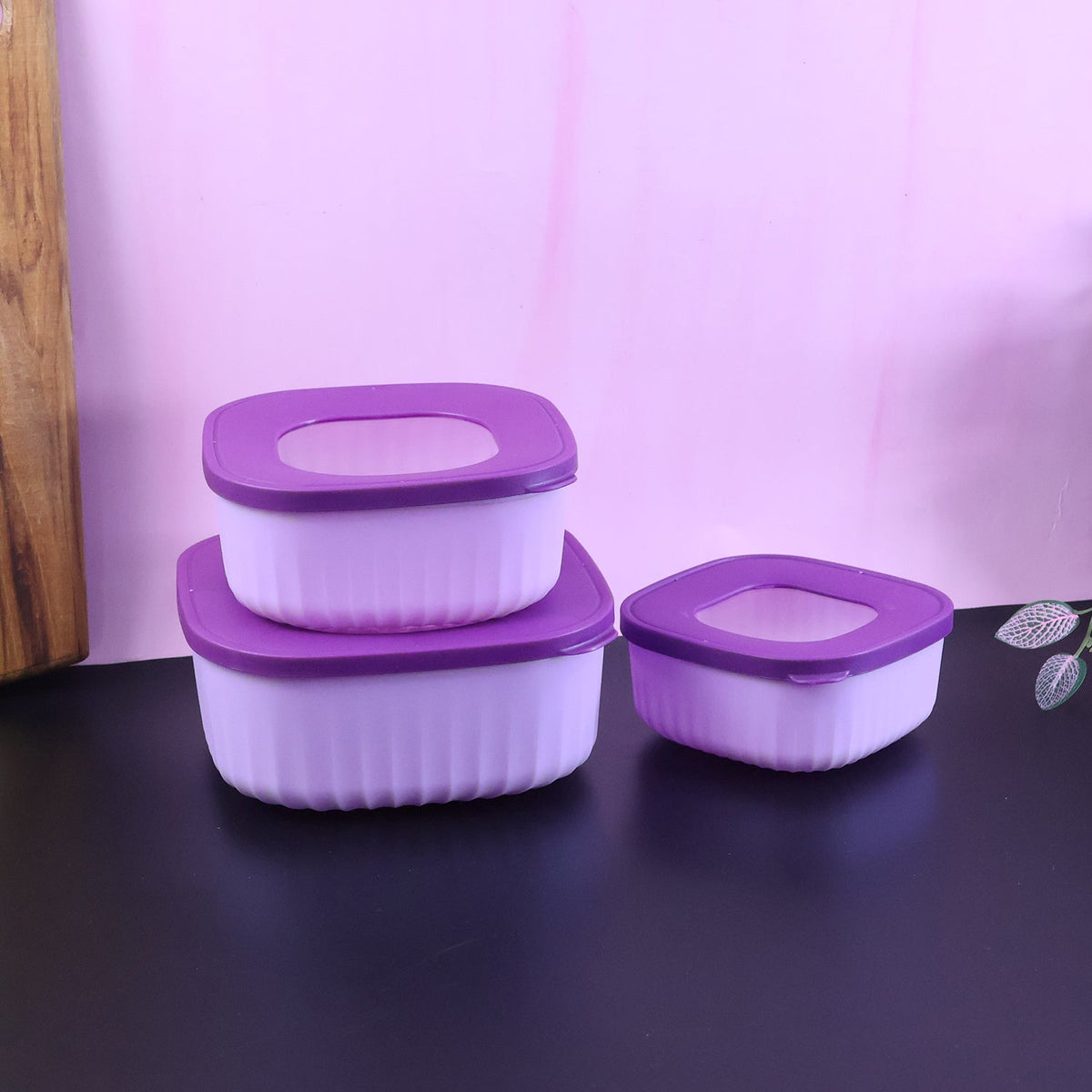 Premium 3 Piece Food Storage Container Set HP DD
