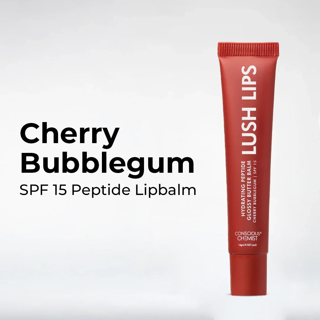 Glossy Peptide Lip Balm | 12 Hrs Hydration | Lush Lips