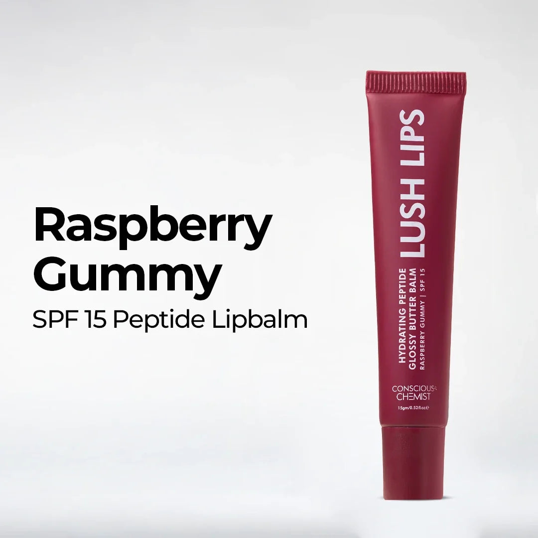 Glossy Peptide Lip Balm | 12 Hrs Hydration | Lush Lips