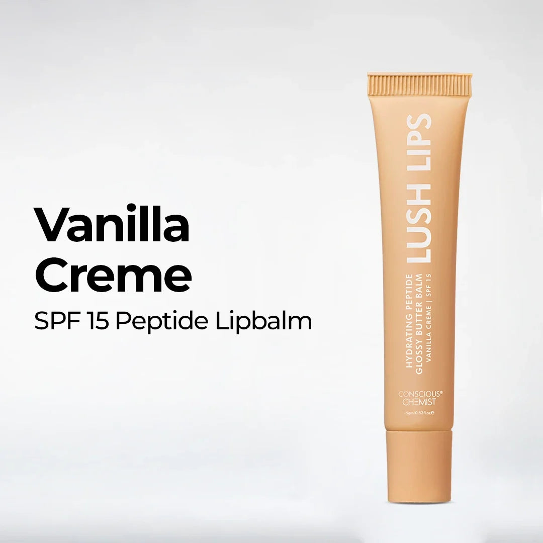 Glossy Peptide Lip Balm | 12 Hrs Hydration | Lush Lips