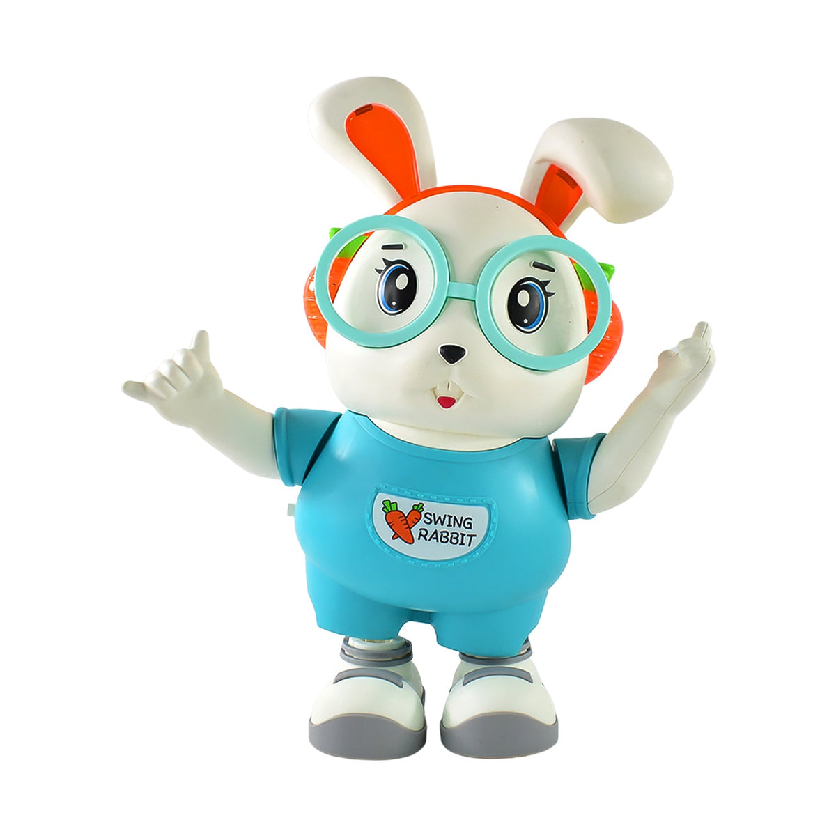 Swing Rabbit Musical Dancing Toy Interactive Bunny With Lights Sounds (1 Pc Battery Not Included) HP DD