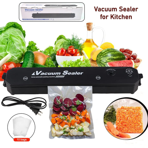 Vacuum Sealer Machine With 10 Pcs Bag (1 Set) HP DD