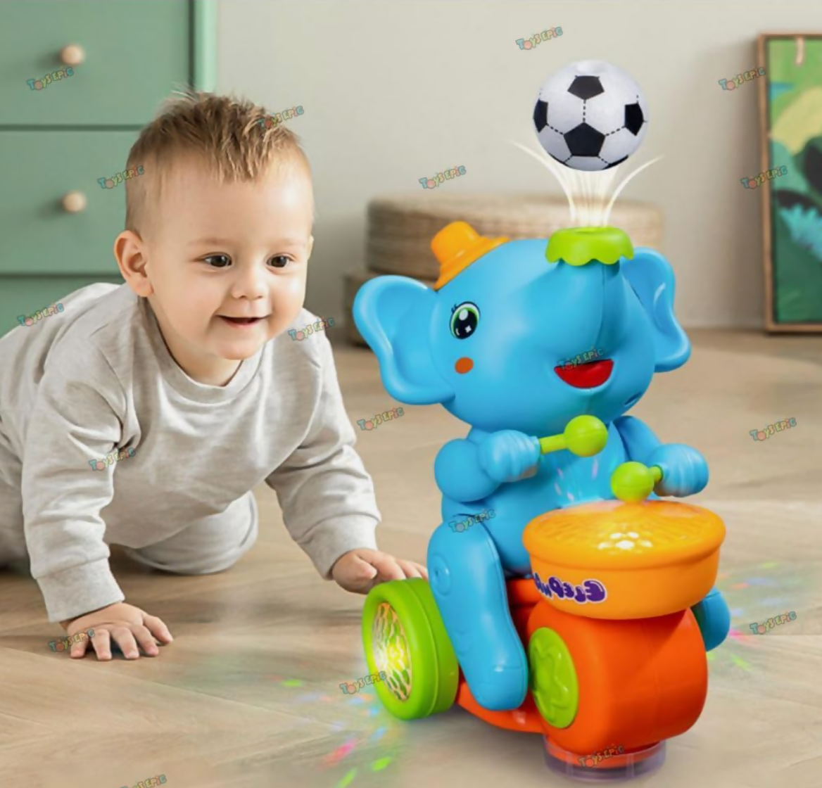 Carrito elefante fisher price sales