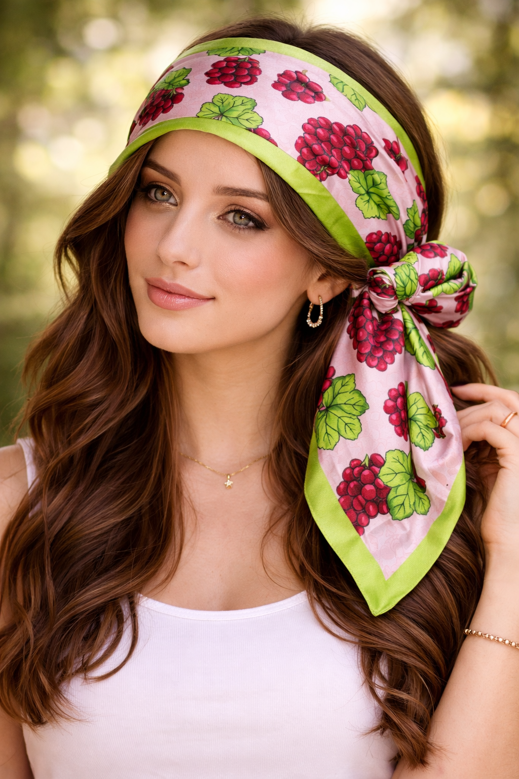 Beautiful Satin Printed Scarves