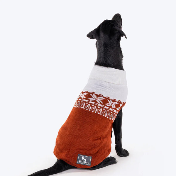 HUFT Dog Sweater - Brown - Heads Up For Tails