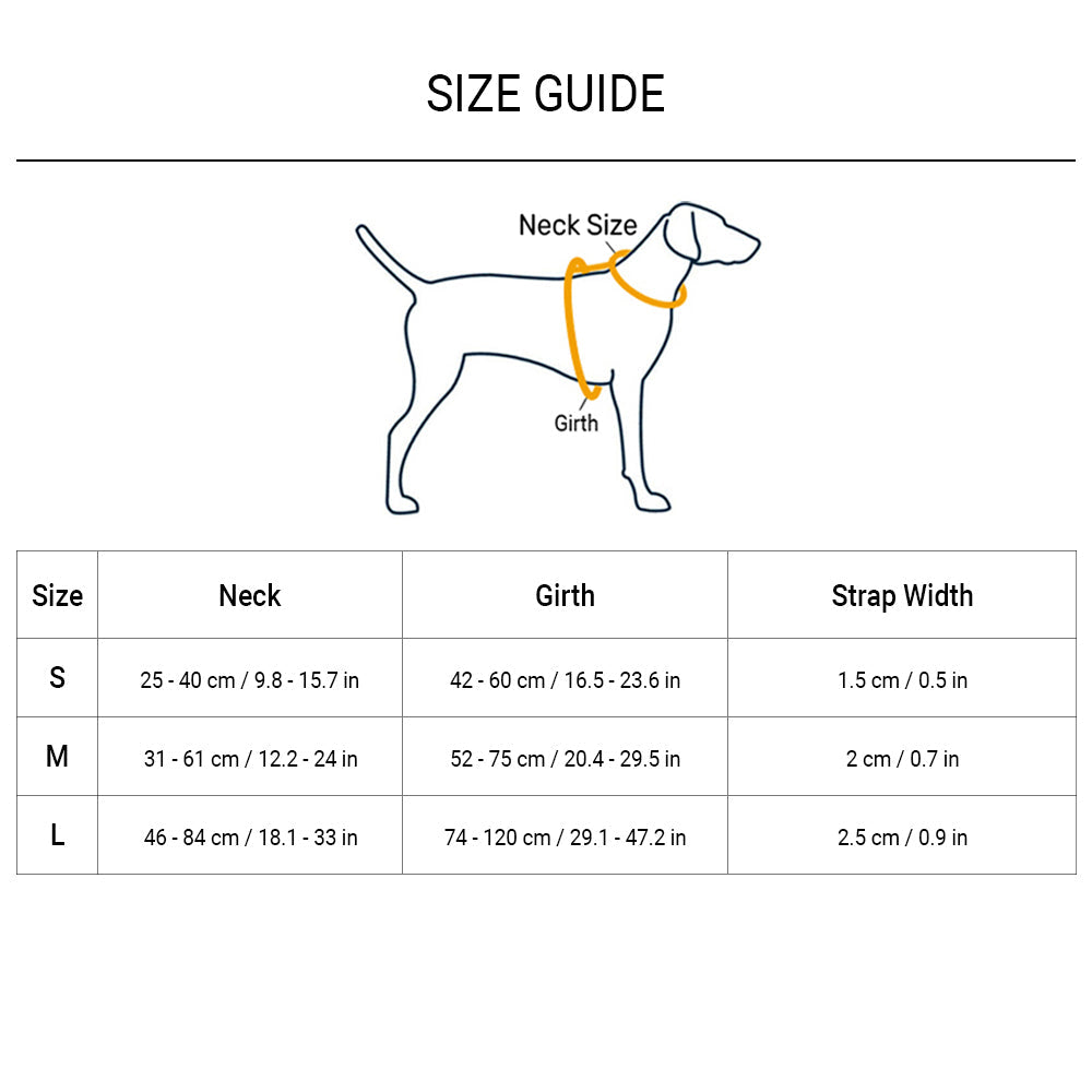 HUFT Nylon Summer Sky Dog H Harness - Heads Up For Tails