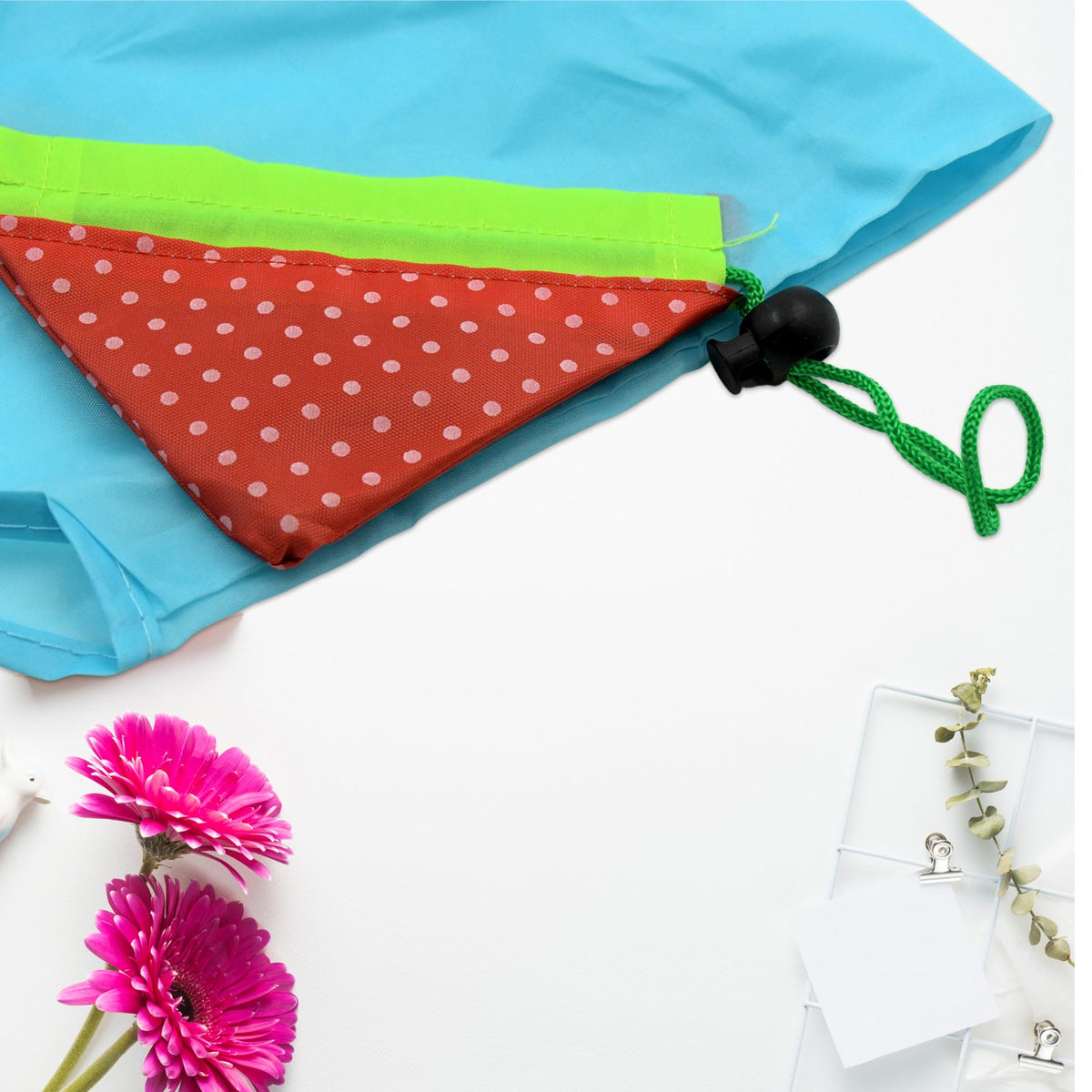 Reusable Grocery Bags With Handles & Washable Reusable Shopping Bags Foldable HP DD