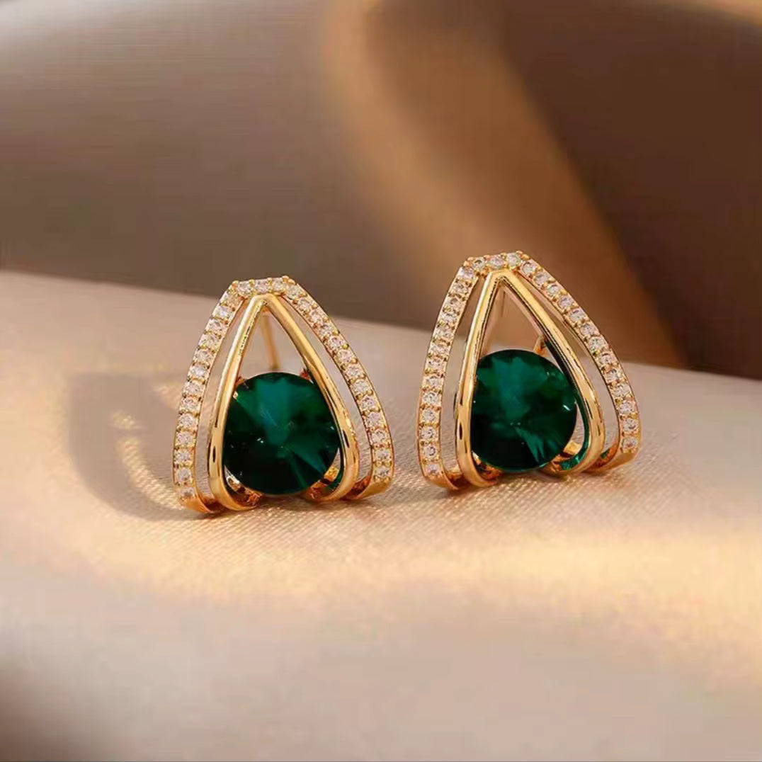 Trendy Stainless Steel Earring Combo