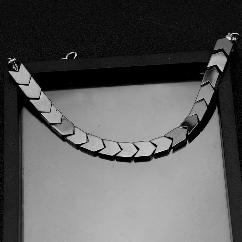 New Design Men Hematite Beads Chains Handmade