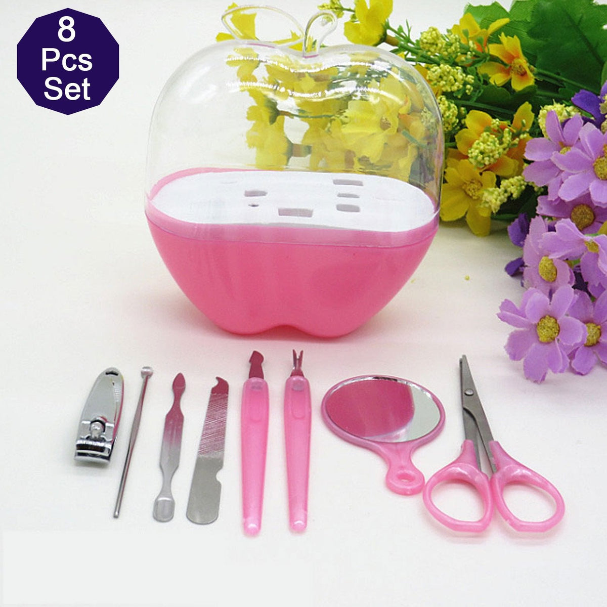 8 In 1 Apple Shape Manicure Set HP DD
