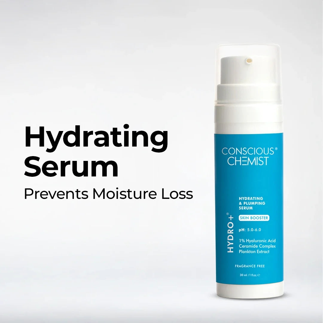 Hydro+ Hydrating & Plumping Serum | 1% Multi-Molecular Hyaluronic Acid