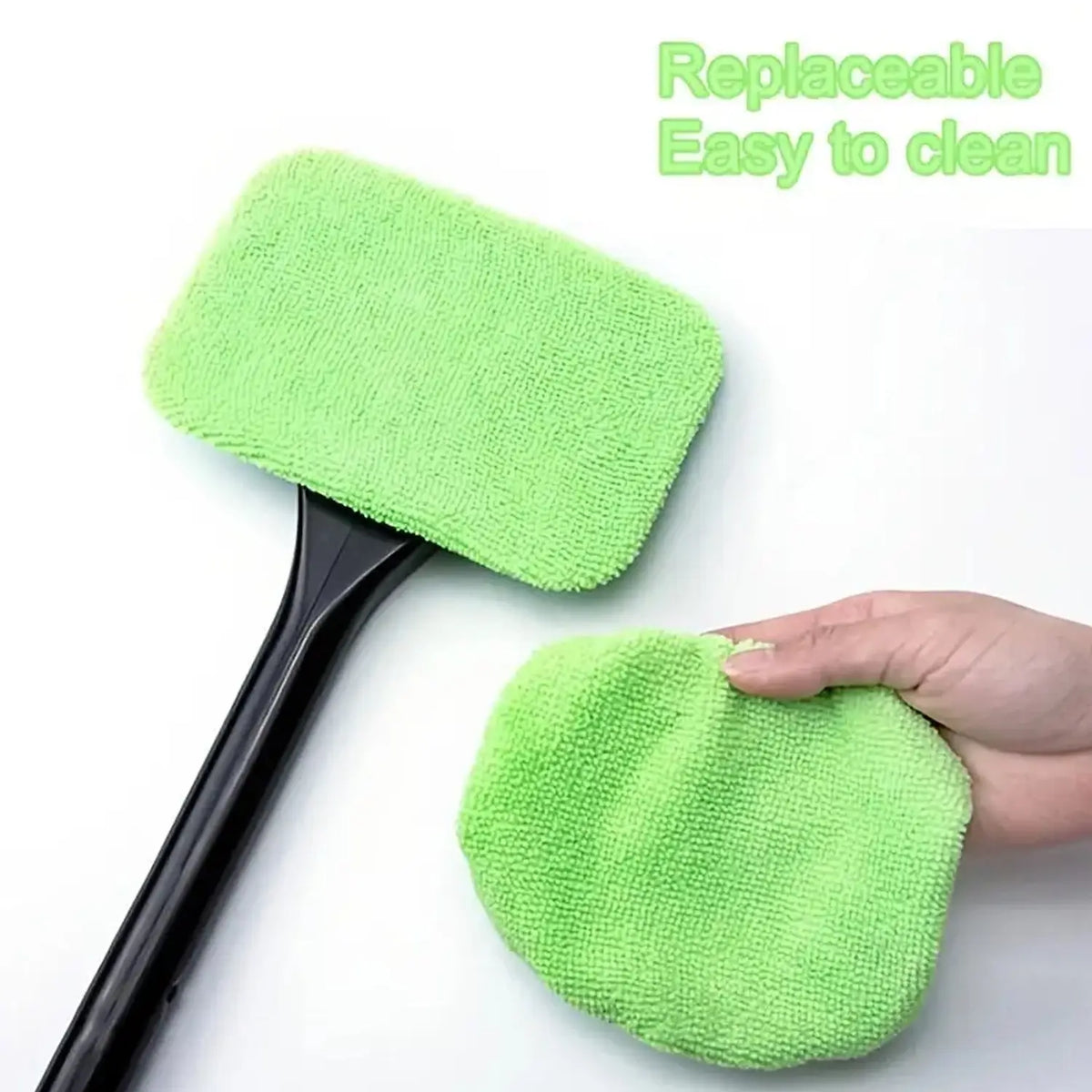 Windshield Clean Car Glass Cleaner Wiper With Microfiber Cloth (1 Pc 38 Cm Long) HP DD